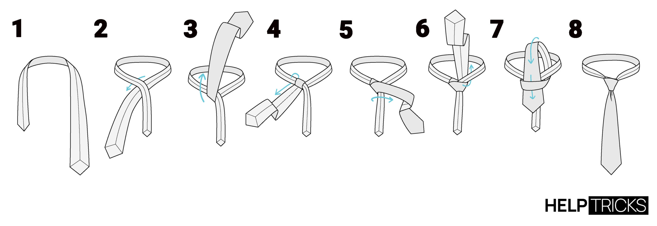 How to tie a Tie - Pratt Knot