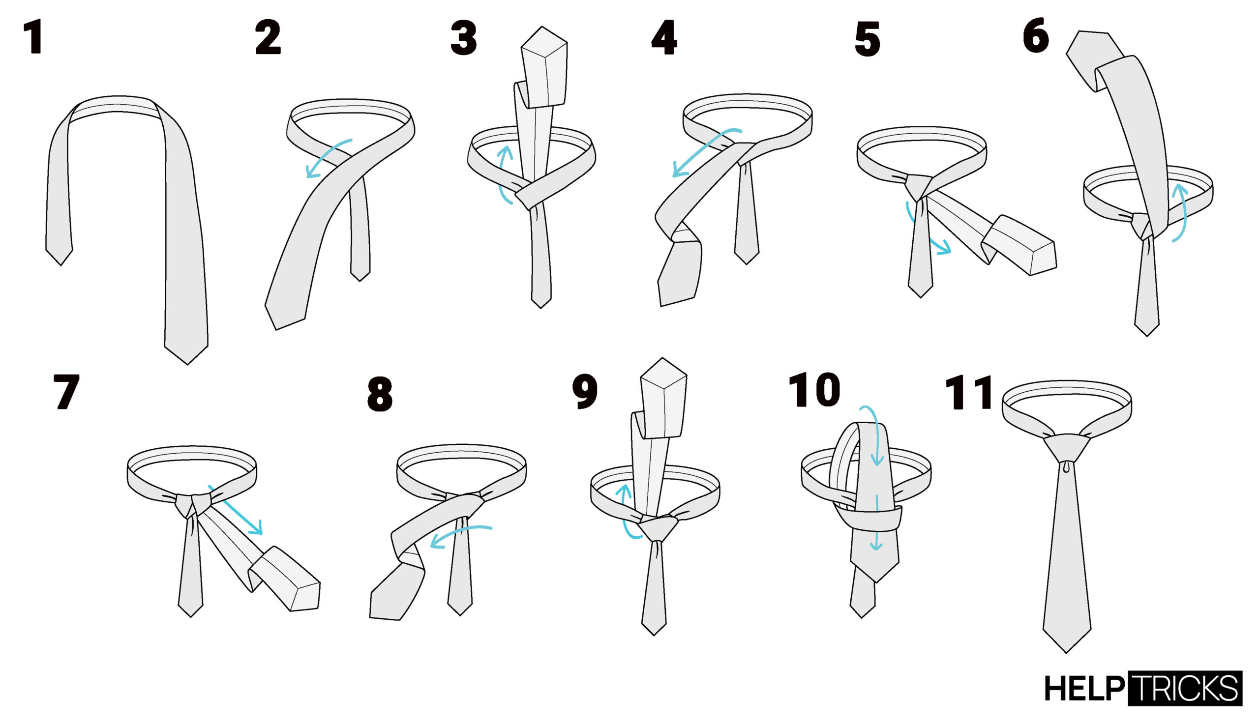 How to tie a Tie - Full Windsor Knot